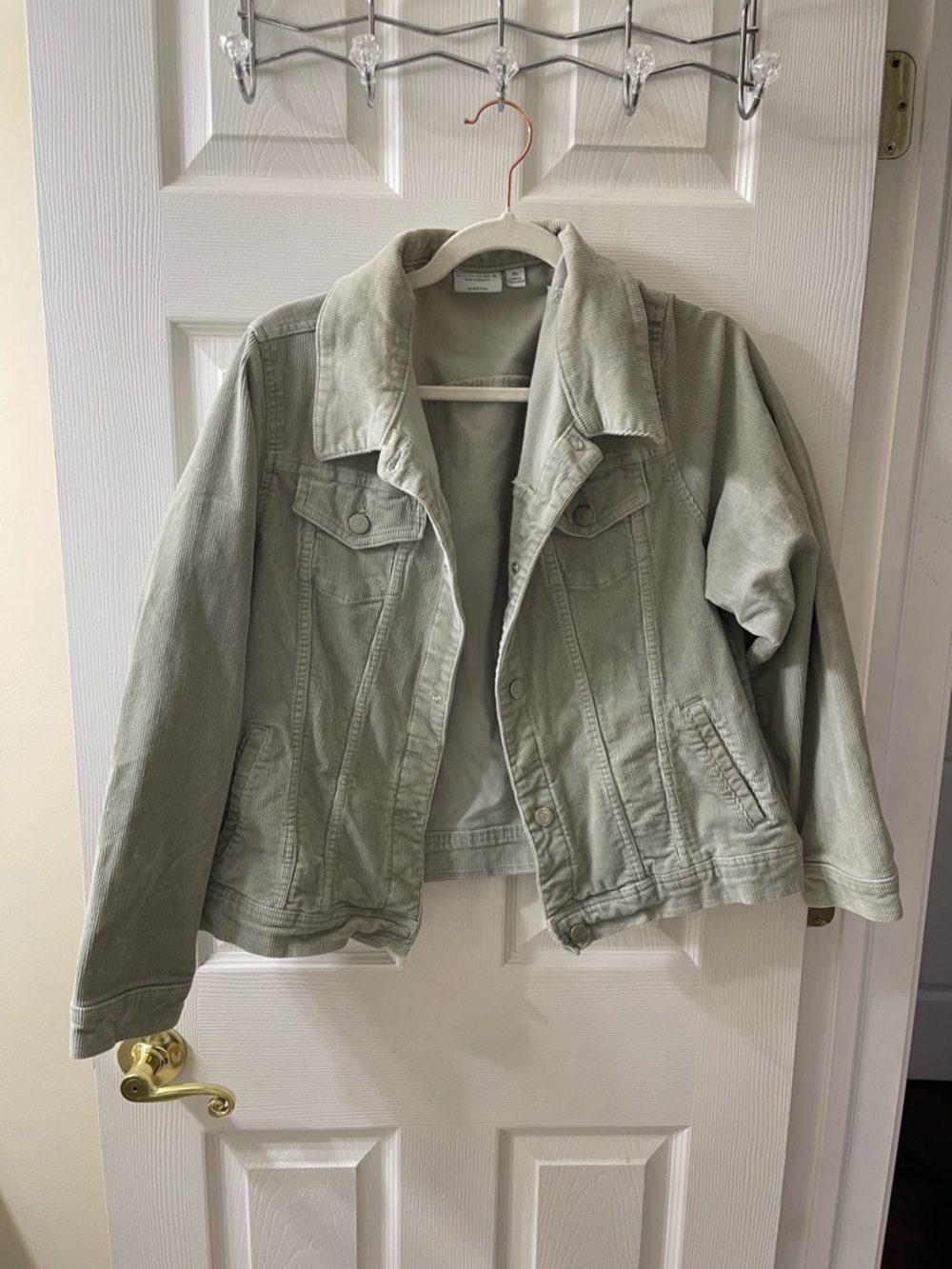 Sonoma Light Sage Denim Jacket